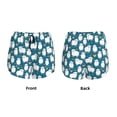 thumbnail image 5 of Lsque Cute Sheep And Hearts Printed Women's Running Shorts with Liner Pockets,Elastic Quick Dry Workout Athletic Gym Yoga Shorts,Womens High Waist Shorts-Small, 5 of 9