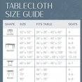 thumbnail image 3 of Elrene Home Fashions Nappe Élégance Damassée, 70 Pouces Ronde, Or, 3 of 7