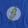 thumbnail image 2 of DC Flash Flash Little Logos Women's T Shirt, Royal, Medium, 2 of 6
