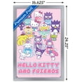 thumbnail image 3 of Hello Kitty and Friends: 24 Summer Fresh - Group Wall Poster, 14.725" x 22.375" Framed, 3 of 5