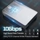 thumbnail image 3 of Lector de Tarjetas SD CFexpress Tipo B 2 en 1 Lector CFexpress USB 3.2 de 10 Gbps de Doble Ranura con Cable USB C A USB C/A para SLR, 3 of 5
