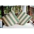 thumbnail image 3 of Simply Daisy 18" x 18" Graduated Stripe Nautical Indoor/Outdoor Throw Pillow, 3 of 3