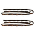thumbnail image 2 of 2pcs Strap Belt Hammock Tree Straps Hanging Rope Swing Strap Belt Orange, 2 of 6
