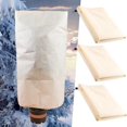 thumbnail image 2 of Washranp Plant Covers Freeze with Drawstring Non woven Fabric Shrub Plant Covers Cold Weather Reusable Tree Frost Blankets, 2 of 7