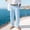 #Sky Blue, variant on DPTALR Men's Spring Summer Solid Color Linen Elastic Waist Pocket Casual Long Pants,White,Big Men's,Tall Men's XL,Young Men's
