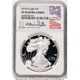 thumbnail image 1 of 2018-S S$1 Proof American Silver Eagle Coin NGC PF70 UCAM - HAT756220011, 1 of 1