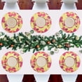 thumbnail image 7 of Ryvnso Autumn Leaves Round Plate Mats Dining Table Placemat Set of 4 for Holiday Decoration, 7 of 7
