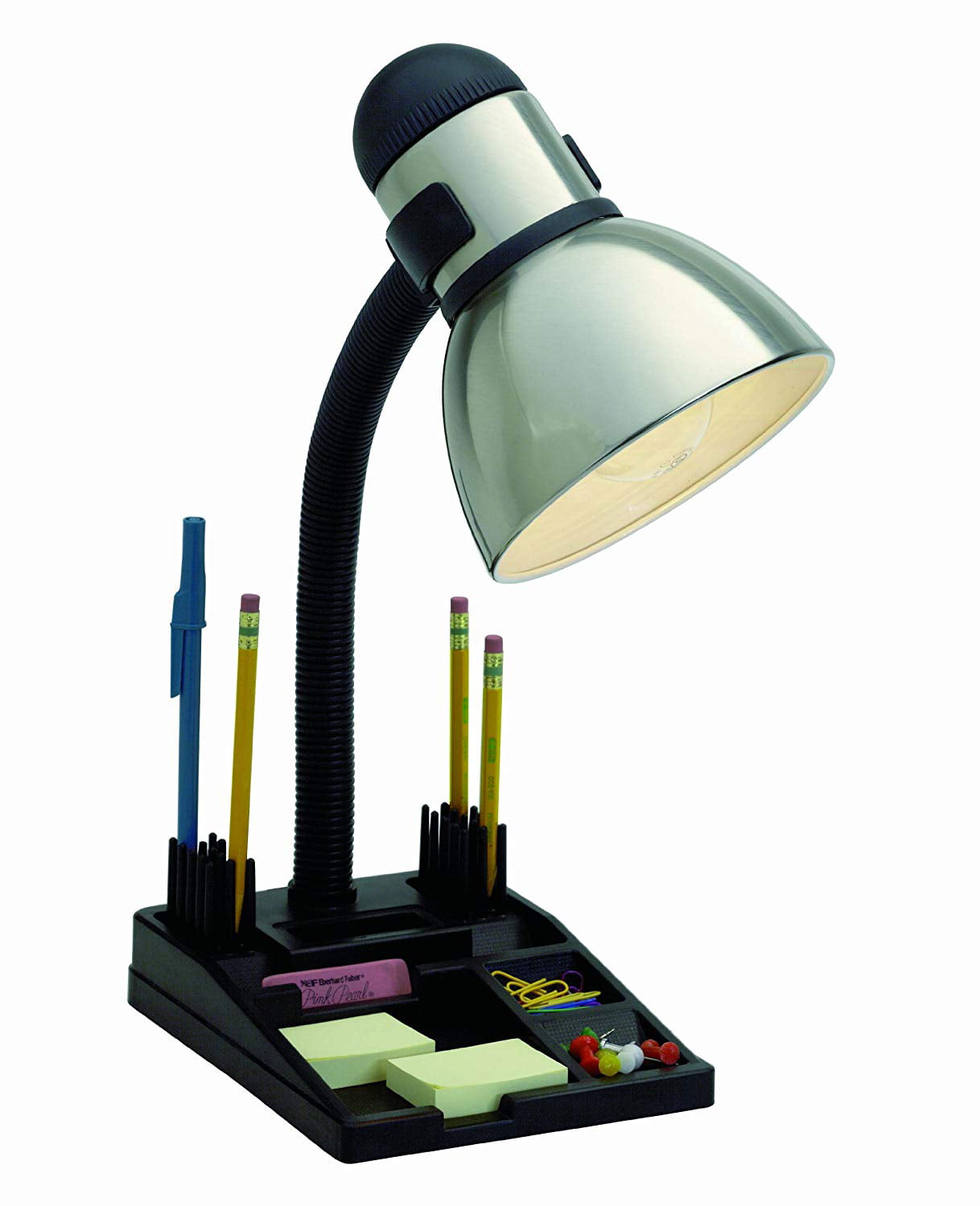 rustic desk organizer lamp
