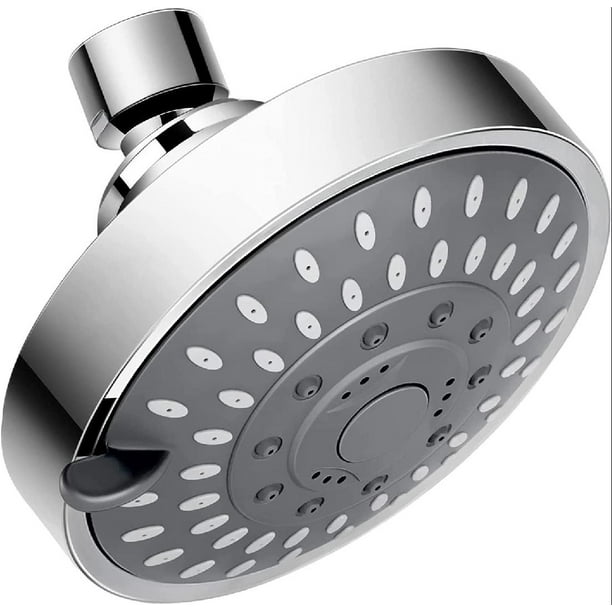 Shower Head High Pressure 5Spray, Fixed Shower Head (Wall Type), Scale