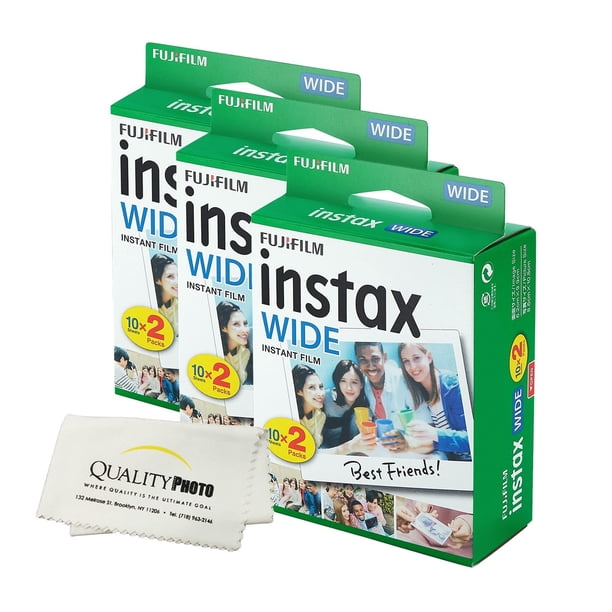 Película Instantánea Fujifilm Instax Wide 60 Impresiones ISO 800