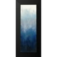 thumbnail image 2 of Vassileva, Silvia 11x24 Black Modern Framed Museum Art Print Titled - Silver Wave I, 2 of 5