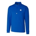 thumbnail image 2 of Men's Cutter & Buck Royal Duke Blue Devils Traverse Stretch Eco DryTec Quarter-Zip Top, 2 of 3