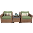 thumbnail image 1 of Tuscan 3 Piece Outdoor Wicker Patio Furniture Set 03a, 1 of 7
