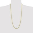 thumbnail image 5 of Chisel Stainless Steel Polished Yellow IP-plated 4.2mm Curb Chain - 30", 5 of 8