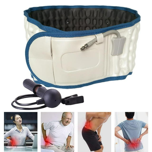 Youkk Back Decompression Belt Lumbar Support Lower Back Traction Device for Women and Men