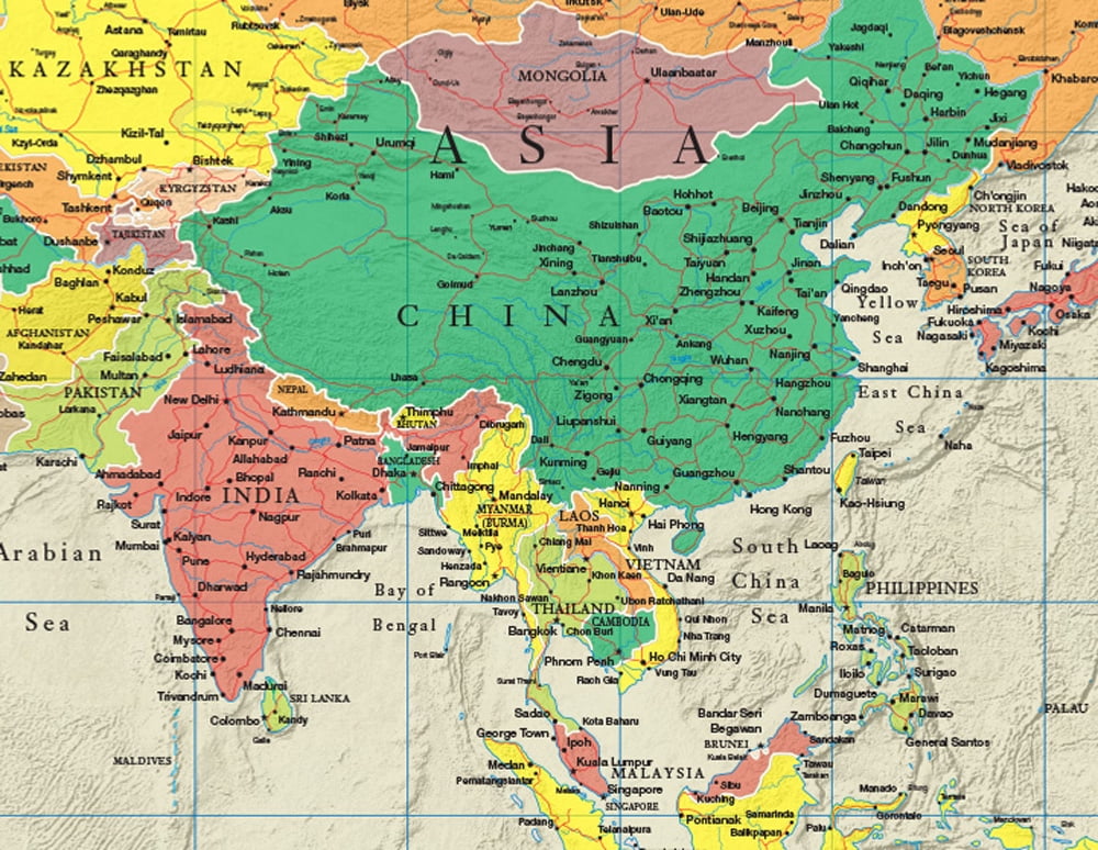 Swiftmaps World Contemporary Elite Wall Map Poster Mural 24h x 36w Swiftmaps World Contemporary Elite Wall Map Poster Mural 24h x 36w