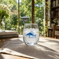 thumbnail image 5 of MMJ Handmade Sea Animal Glass Cups Coastal Home Decor Drinkware for Ocean Lovers, 5 of 7