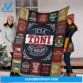 thumbnail image 1 of Toni Premium Fleece Blanket, 1 of 3