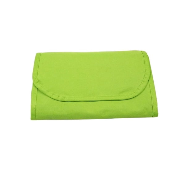 Man For Women Large Solid Color Bathroom Accessories Portable Collapsible Makeup Case Women Cosmetic Bag Travel Toiletry Bag Hanging Storage Bag GREEN