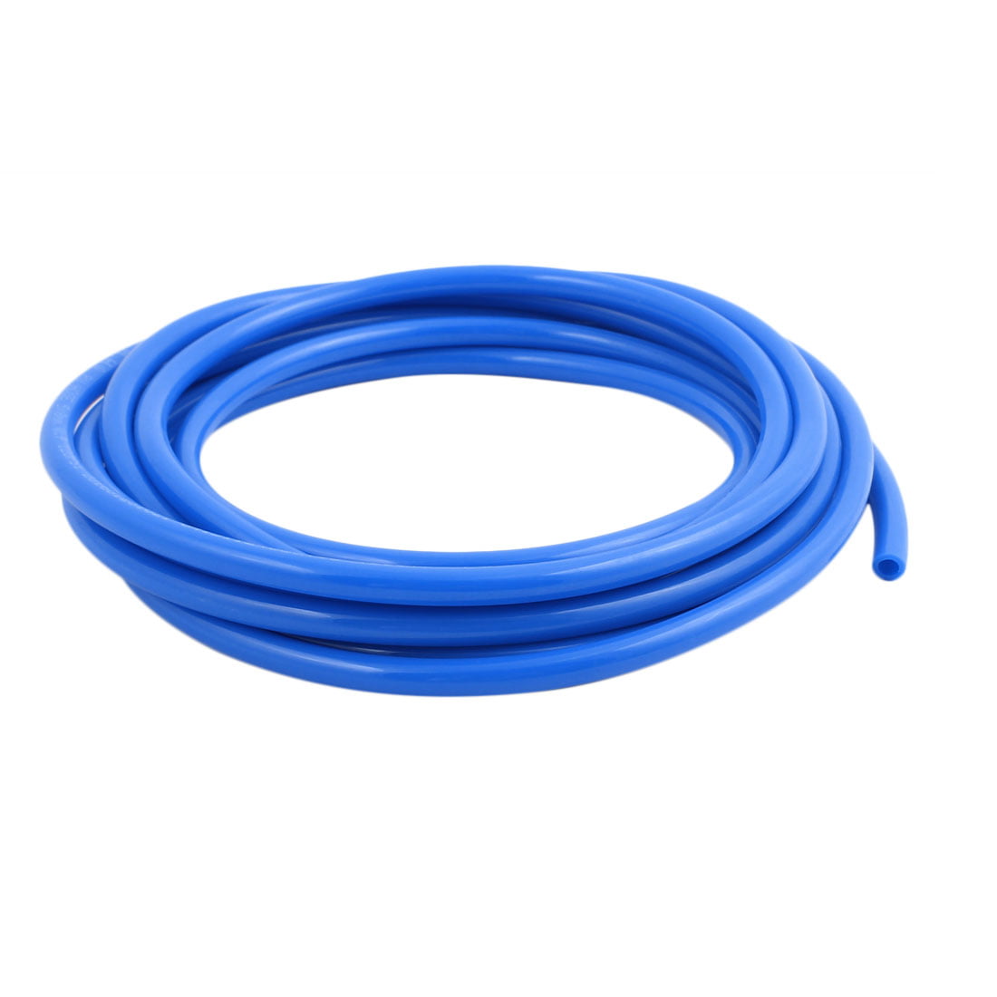 8mmx12mm Flexible Pneumatic Polyurethane PU Hose Pipe Tube Blue 5m Leng # 