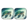 thumbnail image 7 of Balery 2 Piece Watercolor Turtle1 Car Windshield Sun Shade|Foldable Front Windshield Shade for Car Front Window for Most Sedans SUV Truck-Large, 7 of 7