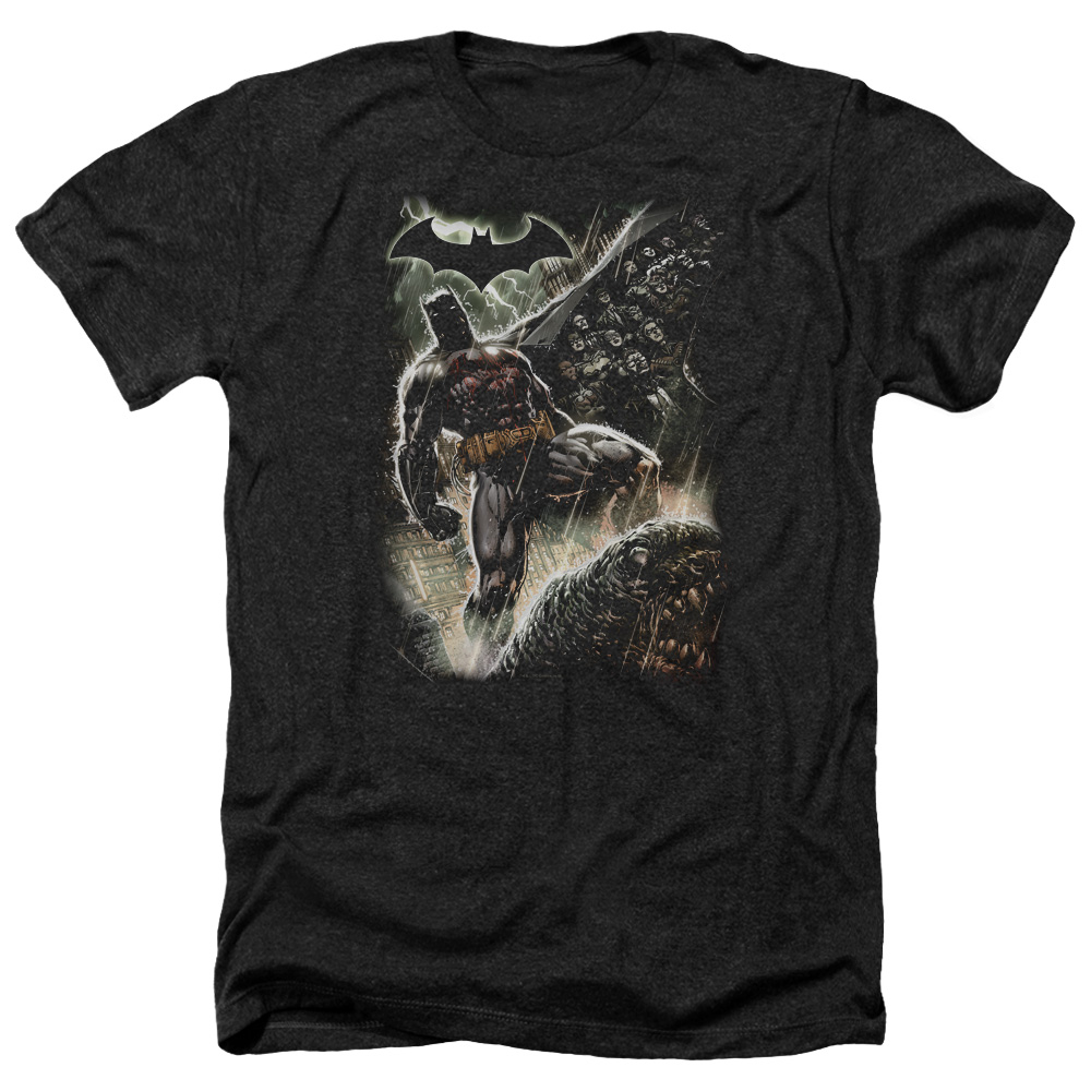 Batman - Family - Heather Short Sleeve Shirt - Large