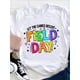 thumbnail image 1 of Let The Games Begin Field Day Teacher T Shirt, Loose, Women'S Casual Round Neck T-Shirt TEE TOP, 1 of 7