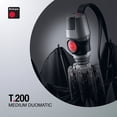thumbnail image 2 of Knirps T.200 Duomatic Compact Rain Umbrella in Doodle Agave – Wind Tunnel Tested to 93 mph, Aluminum Steel Fiberglass Frame, 38in Canopy, OEKO-TEX, High-Performance Automatic Travel Umbrellas, 2 of 7