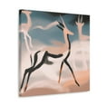 thumbnail image 2 of Wild Gazelle Freezing - Canvas, 2 of 10