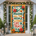 thumbnail image 6 of Floral Theme Hello Spring Banner Butterfly Accents Spring Display Colorful Design 3D Lettering Floral Backdrop for Spring Party Garden Gathering Outdoor Event, 6 of 9