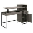 thumbnail image 4 of Pemberly Row Lane Worksmart Sit-To-Stand Desk in Farm Oak Engineered Wood, 4 of 11