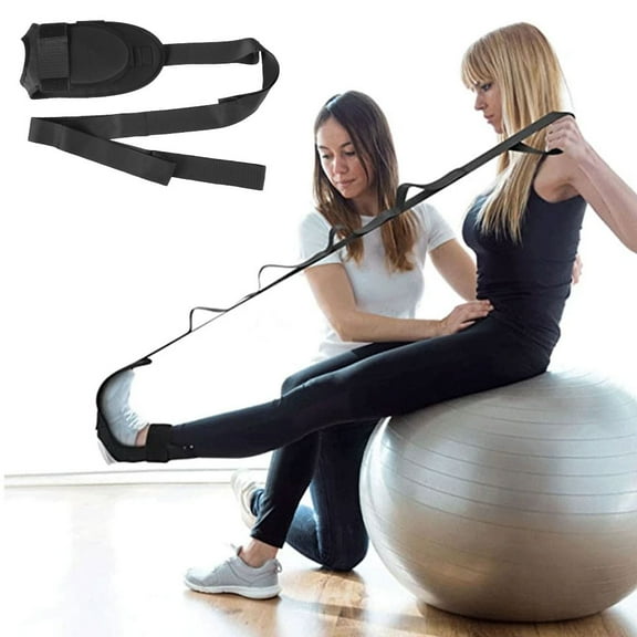 Duety  Yoga Ligament Stretching Belt Foot Drop Stroke Hemiplegia Rehabilitation Strap Leg Training Foot Ankle Joint Correction Braces Exercise Fitness Sport Tools