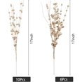 thumbnail image 2 of NOGIS 16 Pack Christmas Tree Picks Ornaments, Artificial Glitter Berry Stem Glittery Twigs Ornaments for Christmas Tree Decorations, Small Vase, Holiday, Wedding, Party Decorations (Champagne), 2 of 6