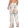 thumbnail image 3 of FORMRS Mens Pajama Pants with Pockets Soft Cotton Sleepwear Lounge Bottoms, Sizes S-2XL, Beautiful Floral, 3 of 7