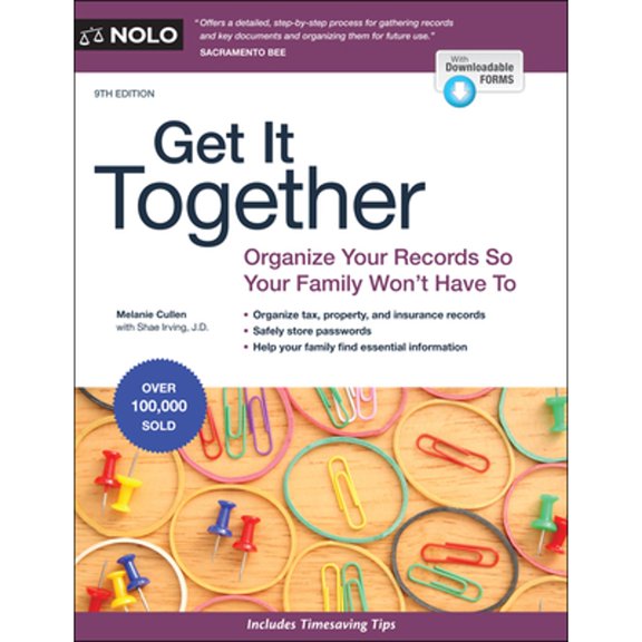 Pre-Owned Get It Together: Organize Your Records So Your Family Won't Have to (Paperback) 1413327850 9781413327854