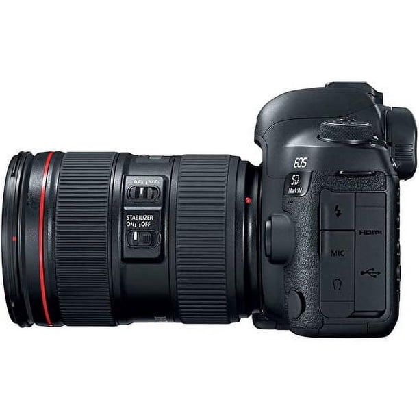 Canon EOS 5D Mark IV DSLR Camera with 24-105mm F/4L II Lens (Intl