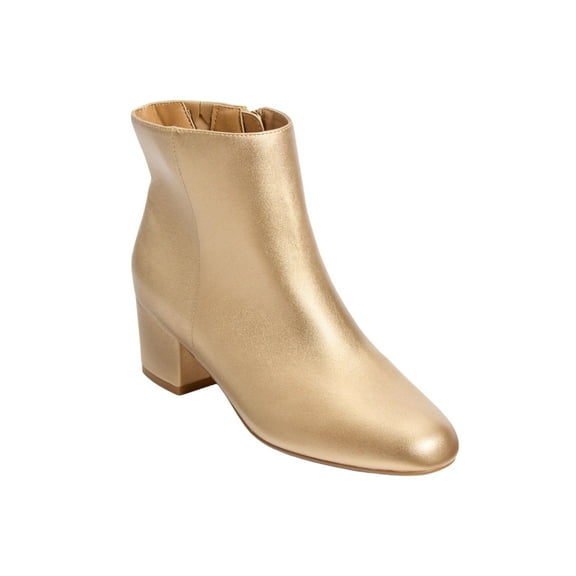 Comfortview Sidney Bootie Short Ankle Boot Low Heel Women's Winter Shoes (Wide Widths Available)