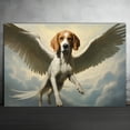 thumbnail image 2 of American Foxhound Gift - Cat or Dog Pet Loss Gift for a Grieving Friend - Pet Remembrance Gift and Sympathy Photo Keepsake, wall paper, kitchen wall décor, 2 of 4