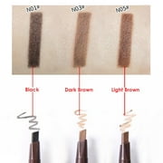Beard Pencil Filler for Men, Waterproof Proof & Sweat Proof, Long Lasting Barber Pencil, Male Mustache Repair Shape, Black