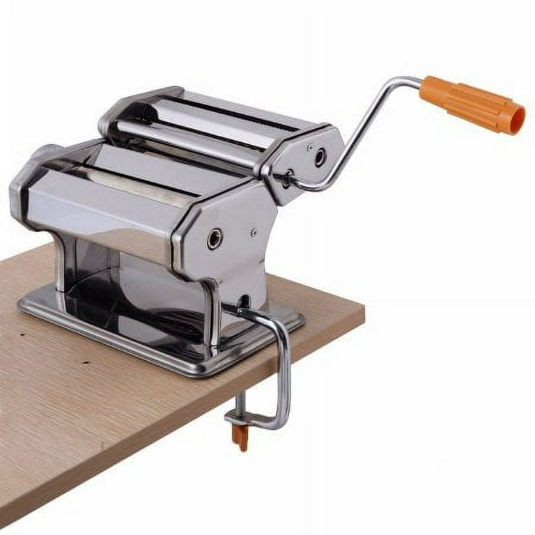 Ultimate Pasta Machine - Professional Pasta Maker - Unique Patented Suction  Base for No-Slip Use of Stainless Steel Pasta Roller Machine - 150 mm 