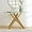 Gold, variant on Modern Style Console Table Narrow Sofa Table with Grey Tempered Glass Top and Black Metal Tubular Legs with Gold Rim, 45”Lx18”Wx30”H