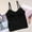 Black, variant on Women's Lace Classic Camisole With Pad Adjustable Spaghetti Strap Tank Top