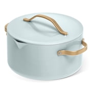 Beautiful 18-Piece Cookware Set, Pots & Pans with Strainer Lids & Kitchen Utensils, EverGood Ceramic Nonstick Coating, Hydrangea by Drew Barrymore