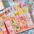 thumbnail image 3 of 10 Hojas Brillantes Lindos Animales Gato Oso Pegatina Decorativa Para Scrapbooking DIY Teléfono Materiales Paisaje, 3 of 4