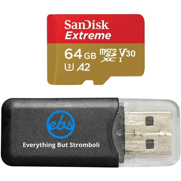 Sandisk Extreme 64gb Micro Sd Memory Card For Gopro Works With Gopro Hero 9 Black Camera Uhs 1 U3 V30 4k Class 10 Sdsqxa2 064g Gn6mn Bundle With 1 By Brand Sandisk