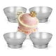 thumbnail image 2 of Juego de 4 moldes redondos de aluminio con forma de bola 3D para tartas, para decorar pasteles y repostería, 2 of 5
