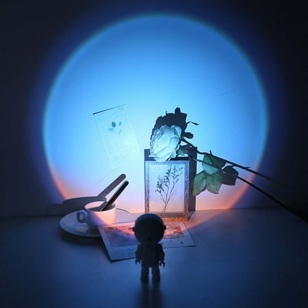 

National Clean up Day Savings! SHOPESSA The Sun Never Sets Projection Atmosphere Robot Mini Astronaut LED Lights on Clearance in season Home Rollbacks