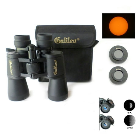 UPC 859773004087 product image for Galileo 8-24 Zoom Binocular with 50mm lenses  shoulder case & Solar Filter Caps | upcitemdb.com