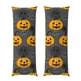 thumbnail image 3 of Halloween Body Pillow Cover, pumpkin halloween ghosts Halloween Decorations Body Pillow Cases with Zipper Soft Smooth Skin Friendly Long Pillow Case 20x60 inches, 1Pc, 3 of 7