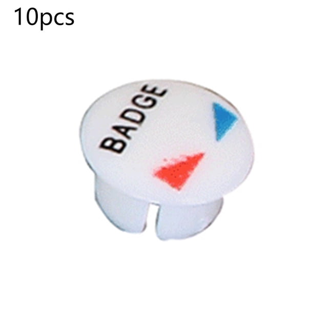 10Pcs Hot And Cold Indicate for Kitchen Bathroom Mixer Tap Suitable for 7Mm 2